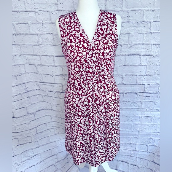 Banana Republic Red Dress Size Medium - Picture 1 of 5
